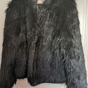 ASOS FAUX FUR JACKET